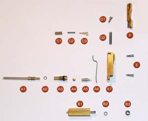 Pi�ces d�tach�es du briquet