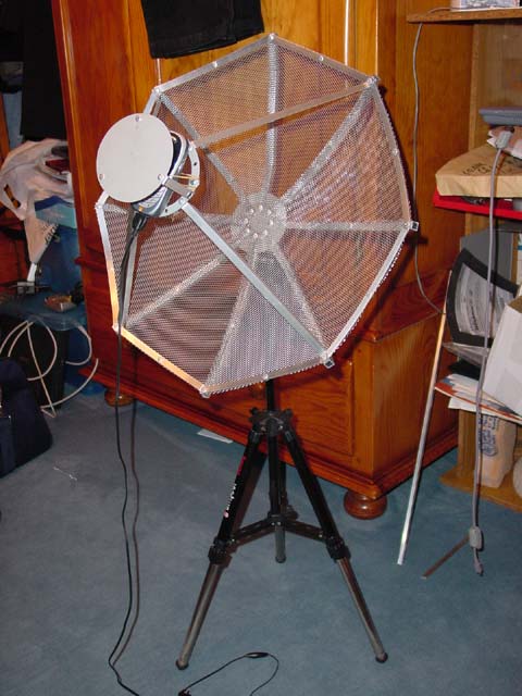 The antenna is completed