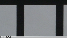 Corner image, f/11