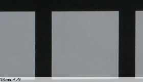 Corner image, f/9