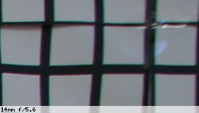 Corner image, f/5.6
