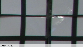Corner image, f/11