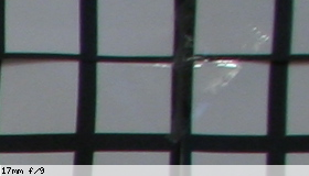 Corner image, f/9
