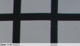 Corner image, f/8