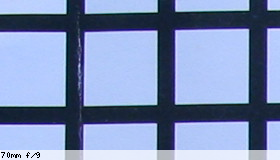 Corner image, f/9