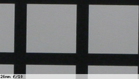 Center, f/10 Center image, f/10