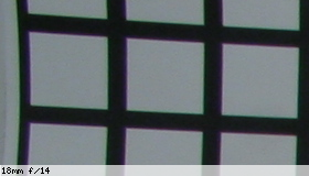 Corner image, f/14
