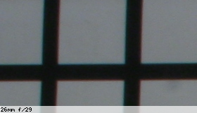 Corner image, f/29