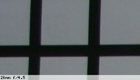 Corner image, f/4.5