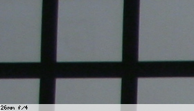 Corner image, f/4