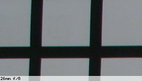 Corner image, f/8