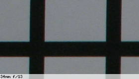 Corner image, f/13