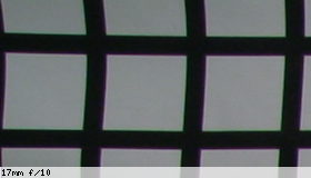 Corner image, f/10