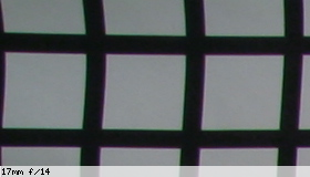 Corner image, f/14
