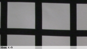 Corner image, f/9