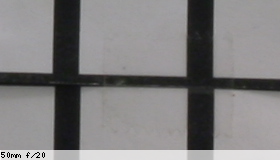 Corner image, f/20