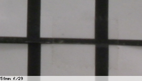 Corner image, f/29