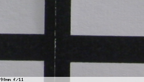 Corner image, f/11