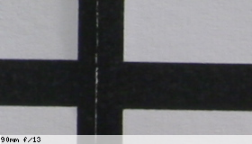 Corner image, f/13